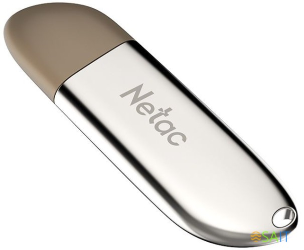 Флеш Диск Netac 64Gb U352 NT03U352N-064G-20PN USB2.0 серебристый