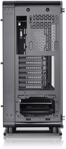 Корпус Thermaltake Core P6 TG черный без БП ATX 13x120mm 8x140mm 2xUSB2.0 2xUSB3.0 audio bott PSU