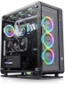 Корпус Thermaltake Core P6 TG черный без БП ATX 13x120mm 8x140mm 2xUSB2.0 2xUSB3.0 audio bott PSU