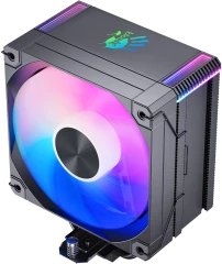 Устройство охлаждения(кулер) Bloody AC-12 ARGB Soc-AM5/AM4/1200/1700/1851 черный 4-pin 14-26dB Al+Cu 230W 582gr Ret (AC-12-ARGB230-BK)