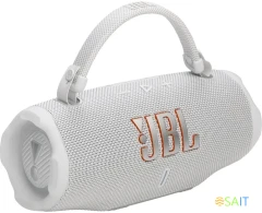 Колонка порт. JBL Charge 6 белый 45W 1.0 BT 10м 7500mAh (JBLCHARGE6WHT)