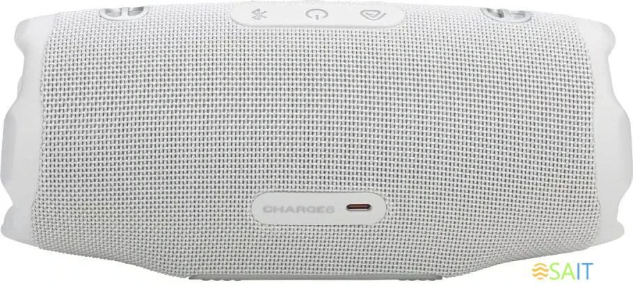 Колонка порт. JBL Charge 6 белый 45W 1.0 BT 10м 7500mAh (JBLCHARGE6WHT)