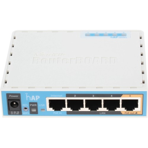 Маршрутизатор MikroTik hAP (RB951Ui-2nD)