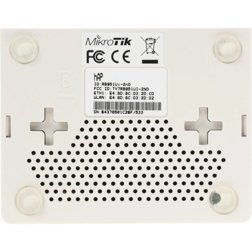 Маршрутизатор MikroTik hAP (RB951Ui-2nD)