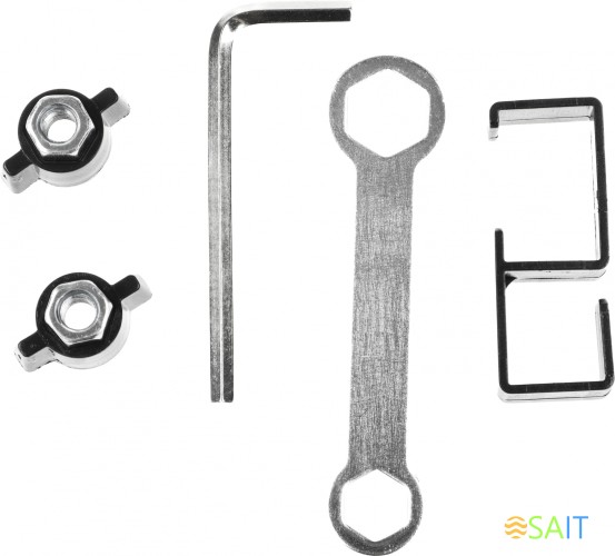 Кронштейн для телевизора Ultramounts UM894 черный 13"-27" макс.20кг настенный поворотно-выдвижной и наклонный