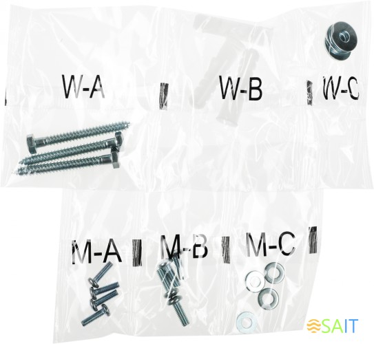 Кронштейн для телевизора Ultramounts UM894 черный 13"-27" макс.20кг настенный поворотно-выдвижной и наклонный