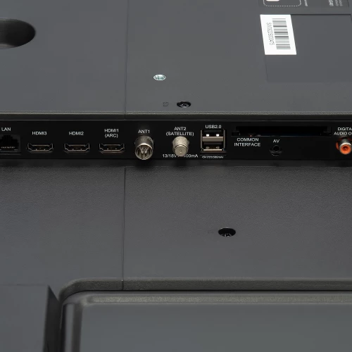 Телевизор LED Starwind 58" SW-LED58UG401 Яндекс.ТВ Frameless стальной 4K Ultra HD 60Hz DVB-T DVB-T2 DVB-C DVB-S DVB-S2 USB WiFi Smart TV