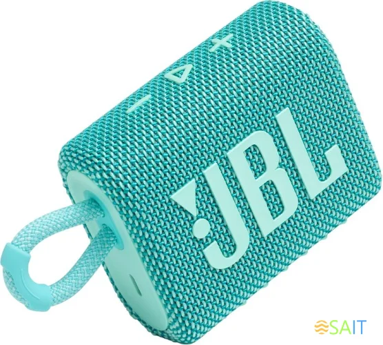 Колонка порт. JBL GO 3 бирюзовый 4.2W 1.0 BT (JBLGO3TEAL)