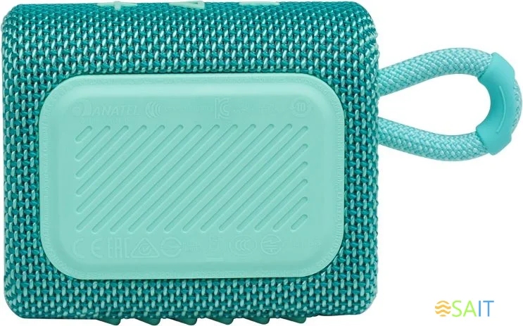 Колонка порт. JBL GO 3 бирюзовый 4.2W 1.0 BT (JBLGO3TEAL)