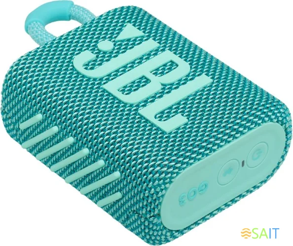 Колонка порт. JBL GO 3 бирюзовый 4.2W 1.0 BT (JBLGO3TEAL)