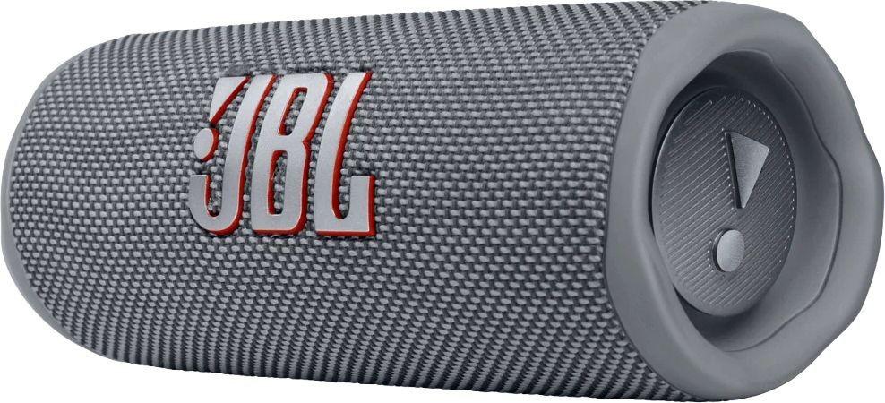 Колонка порт. JBL Flip 6 серый 30W 1.0 BT 10м 4800mAh (JBLFLIP6GREY)