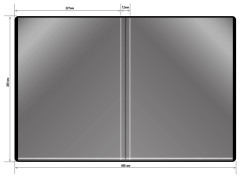 Папка с 20 прозр.вклад. Silwerhof Perlen 292921-74 A4 0.8мм карман синий металлик
