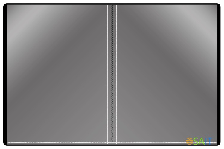 Папка с 20 прозр.вклад. Silwerhof Perlen 292921-74 A4 0.8мм карман синий металлик