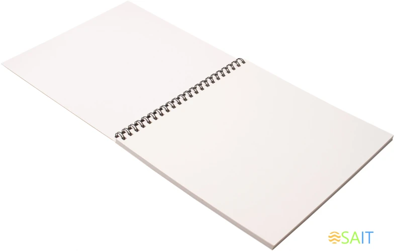 Скетчпад Silwerhof 20л. 190x190мм Нежность 4диз. гребень