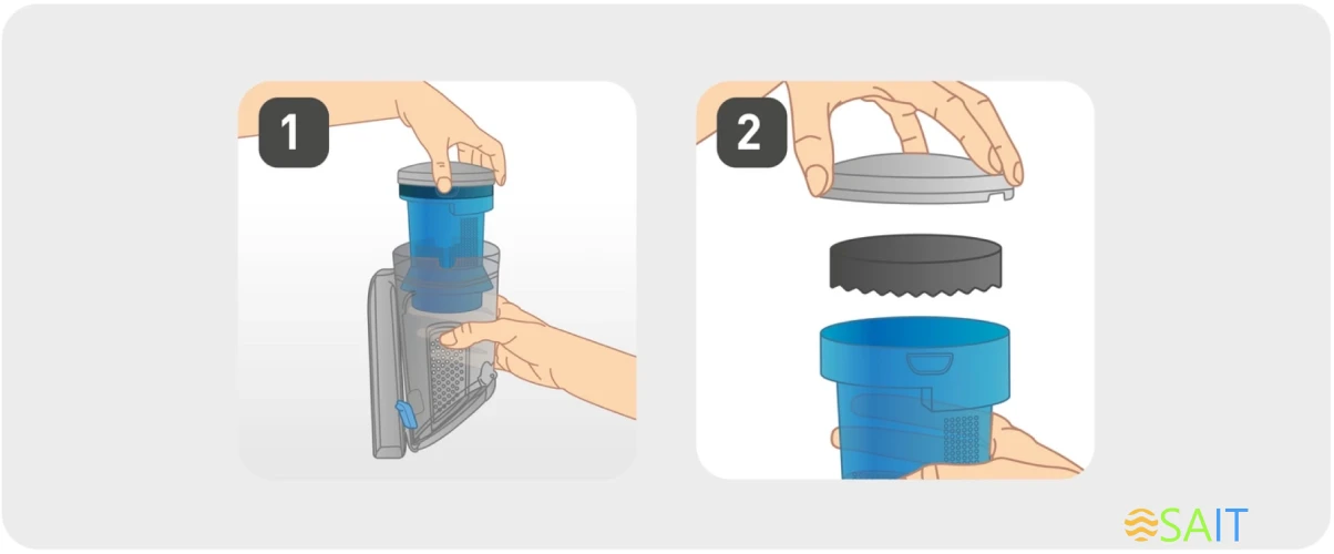 Фильтр Tefal ZR903901 (6пылесбор.) (1фильт.)
