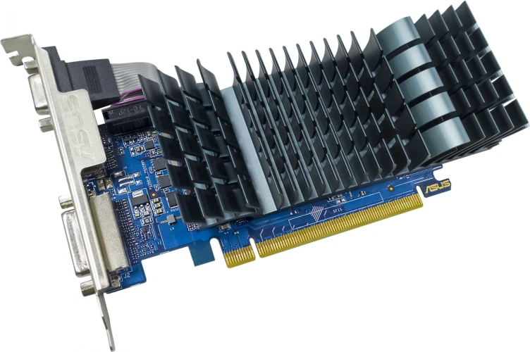 Видеокарта Asus PCI-E 2.0 GT710-SL-2GD5-BRK-EVO NVIDIA GeForce GT 710 2Gb 64bit GDDR5 954/5012 DVIx1 HDMIx1 CRTx1 HDCP Ret low profile