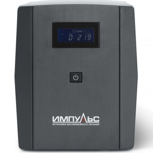 ИБП ЮНИОР СМАРТ 1200, 1200/720 ВА/Вт, LCD, USB, RJ11/RJ45, SCHUKOx3 Импульс JS12223