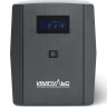 ИБП ЮНИОР СМАРТ 1200, 1200/720 ВА/Вт, LCD, USB, RJ11/RJ45, SCHUKOx3 Импульс JS12223