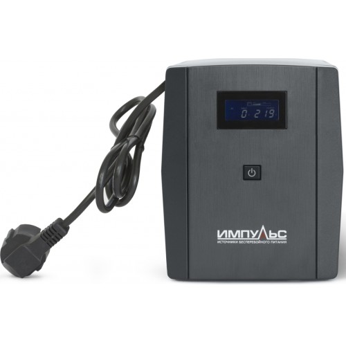 ИБП ЮНИОР СМАРТ 1200, 1200/720 ВА/Вт, LCD, USB, RJ11/RJ45, SCHUKOx3 Импульс JS12223