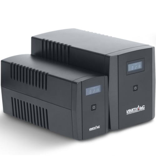 ИБП ЮНИОР СМАРТ 1200, 1200/720 ВА/Вт, LCD, USB, RJ11/RJ45, SCHUKOx3 Импульс JS12223
