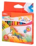Восковые мелки Deli EC20800 Colorun 12цв. картон.кор./европод.