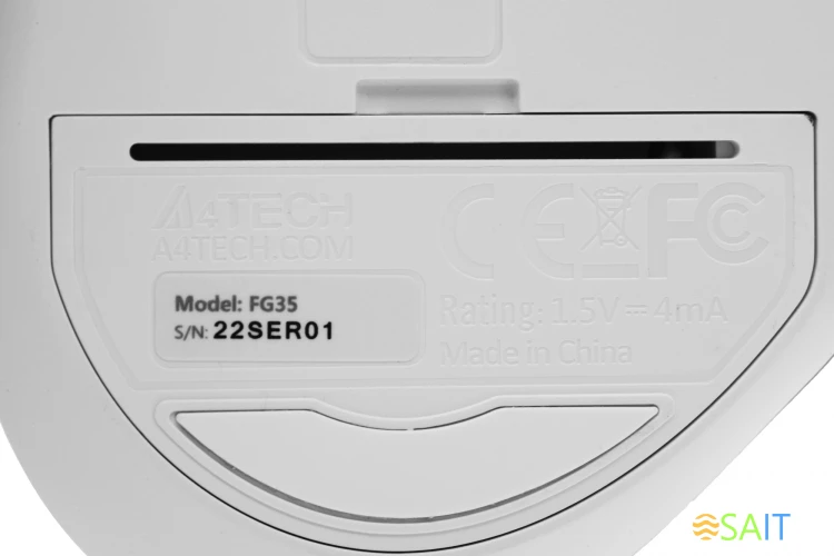 Мышь A4Tech Fstyler FG35 розовый/белый оптическая 2000dpi беспров. USB 5but (FG35 PINK)