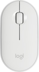 Мышь Logitech Pebble M350 белый оптическая 1000dpi беспров. BT/Radio USB 2but (910-005541)