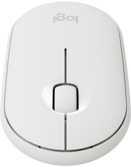 Мышь Logitech Pebble M350 белый оптическая 1000dpi беспров. BT/Radio USB 2but (910-005541)