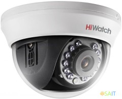 Камера видеонаблюдения аналоговая HiWatch DS-T591(C) (2.8 mm) 2.8-2.8мм HD-CVI HD-TVI цв. корп.:белый