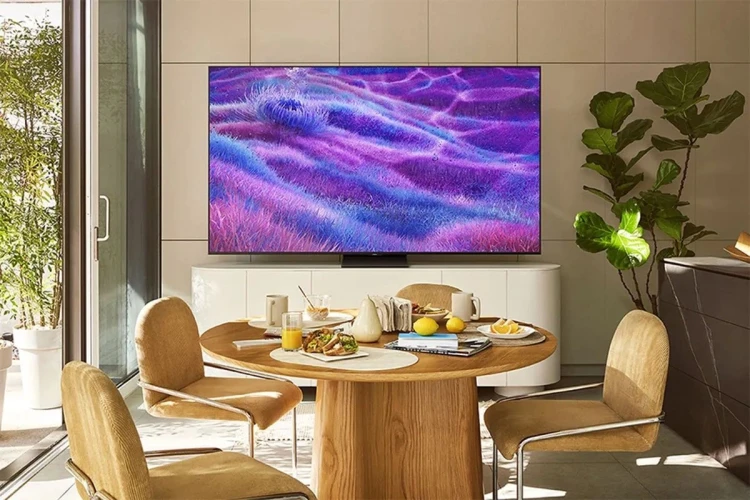 Телевизор QLED Samsung 75" QE75QN80FAUXRU Series 9 черный титан/черный 4K Ultra HD 120Hz DVB-T2 DVB-C DVB-S2 USB WiFi Smart TV