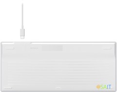 Клавиатура A4Tech Fstyler FX61 белый USB slim LED (FX61 WHITE)