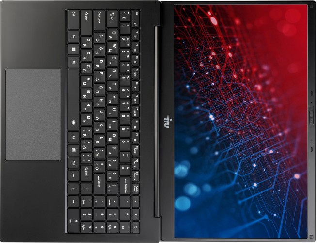 Ноутбук IRU Калибр 15TLI Core i5 1135G7 8Gb SSD256Gb Intel Iris Xe graphics 15.6" IPS FHD (1920x1080) Free DOS black WiFi BT Cam 7200mAh (1894428)