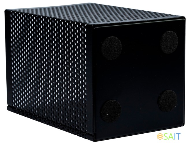 Подставка Deli E908 для письменных принадлежностей черный металл сетка