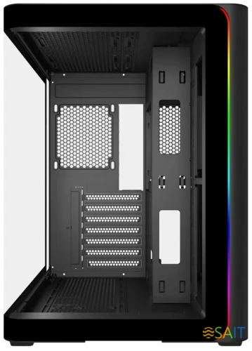 Корпус Bloody BD-CC113 черный без БП ATX 10x120mm 2xUSB3.0 audio bott PSU