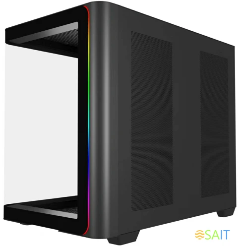 Корпус Bloody BD-CC113 черный без БП ATX 10x120mm 2xUSB3.0 audio bott PSU