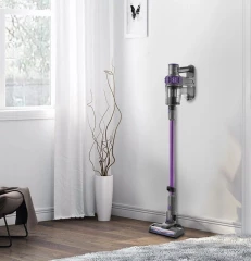 Пылесос ручной Kitfort КТ-573 150Вт черный/фиолетовый