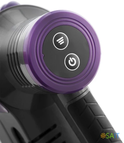 Пылесос ручной Kitfort КТ-573 150Вт черный/фиолетовый