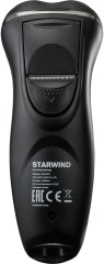 Бритва роторная Starwind SSH 4035 реж.эл.:3 питан.:аккум. черный/серебристый