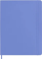 Блокнот Moleskine CLASSIC SOFT QP621B42 XLarge 190х250мм 192стр. линейка мягкая обложка голубая гортензия