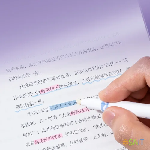 Набор текстовыделителей Deli SK216 скошенный пиш. наконечник 5цв. ассорти коробка картонная (5шт.)