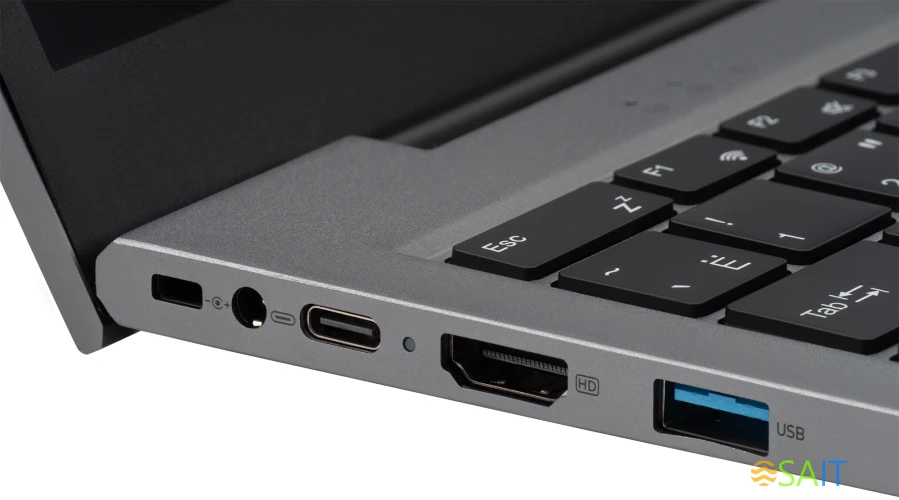 Ноутбук IRU Planio 15INPR N-series N100 16Gb SSD512Gb Intel UHD Graphics 15.6" IPS FHD (1920x1080) без ОС grey WiFi BT Cam 5000mAh (2081105)