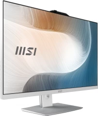 Моноблок MSI Modern AM272P 1M-676XRU 27" Full HD Core 3 100U (1.2) 16Gb SSD512Gb Graphics noOS GbitEth WiFi BT 120W клавиатура мышь Cam белый 1920x1080