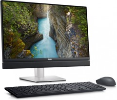 Моноблок Dell Optiplex 7410 Plus 23.8" Full HD i7 13700 (2.1) 16Gb SSD512Gb UHDG 770 CR Linux Ubuntu GbitEth WiFi BT 240W клавиатура мышь Cam серебристый 1920x1080