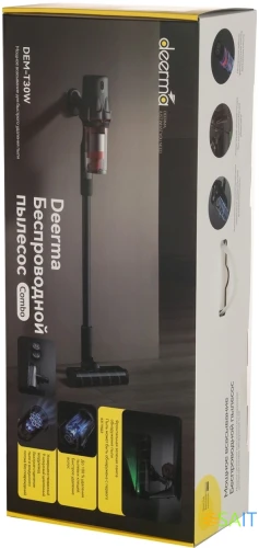 Пылесос ручной Deerma Combo DEM-T30W 240Вт черный/серый