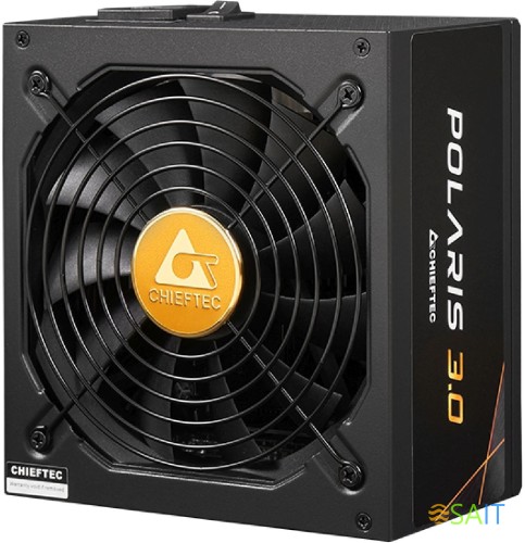 Блок питания Chieftec ATX 1050W Polaris PPS-1050FC-A3 80+ gold (20+4pin) APFC 135mm fan 12xSATA Cab Manag RTL
