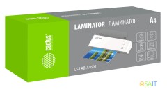 Ламинатор Cactus CS-LAB-A4600 белый A4 (80-150мкм) 60см/мин (2вал.) хол.лам. лам.фото