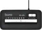 Шредер Buro Home BU-S600 черный (секр.Р-1) ленты 6лист. 10лтр. пл.карты