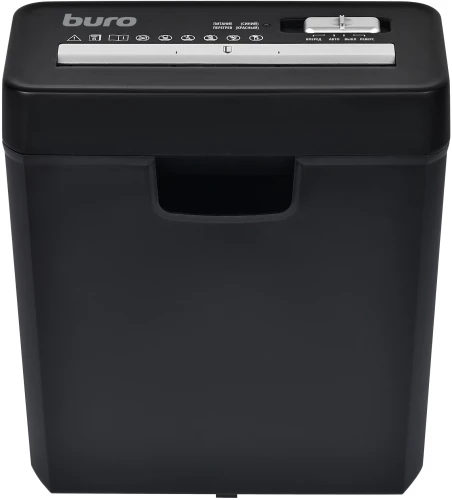 Шредер Buro Home BU-S600 черный (секр.Р-1) ленты 6лист. 10лтр. пл.карты