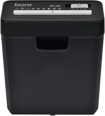 Шредер Buro Home BU-S600 черный (секр.Р-1) ленты 6лист. 10лтр. пл.карты
