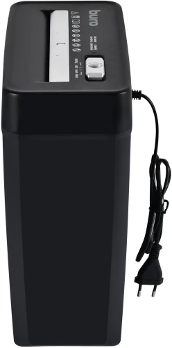 Шредер Buro Home BU-S600 черный (секр.Р-1) ленты 6лист. 10лтр. пл.карты